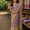 Handwoven Mixed Pat Silk Mekhela Chador