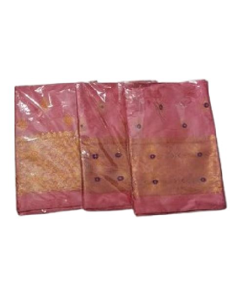 Handwoven Mixed Pat Silk Mekhela Chador - Image 13