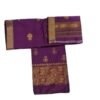 Handwoven Mixed Pat Silk Mekhela Chador
