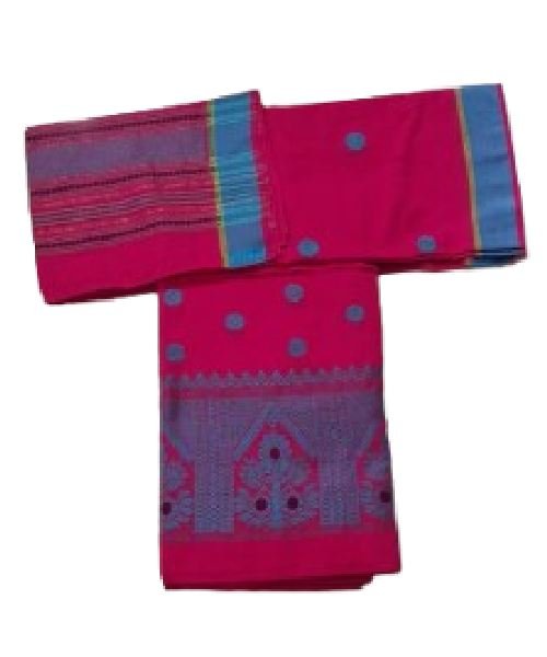 Handwoven Padmini Wool Mekhela Chador