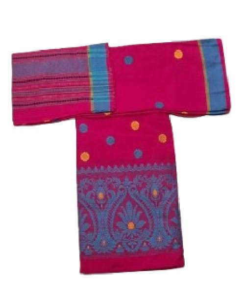 Handwoven Padmini Wool Mekhela Chador