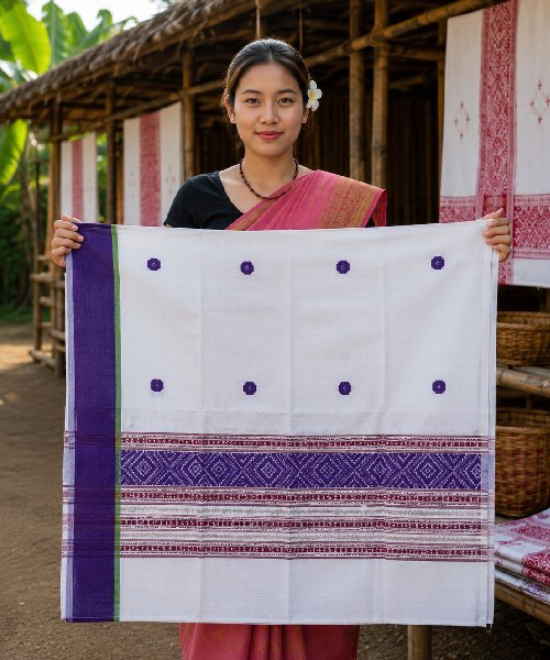Pokuwa huta Jokachiba Pokuwa Huta SingleJokachiba Gamusa (single waist-border design).