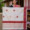 Pure Pat Silk Single Centre Border Gamusa.(Jokachiba)