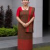 Resmi Cotton Mekhela Chador – Handwoven Traditional Deori Ethnic Wear