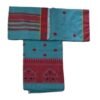 Staple Cotton Mekhela Chador – HandwovenTraditional by Deori in Assam