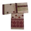 Toss silk mekhe5la5 Toss Silk Mekhela With Blouse and Single Centre Border Gamusa.( Joka Chiba)