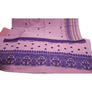 Pokuwa Huta Pure Cotton Mekhela Chador – Handwoven Traditional Deori Wear