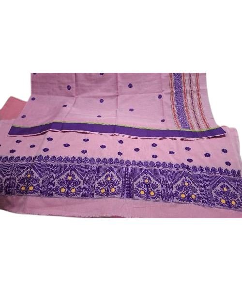 Pokuwa Huta Pure Cotton Mekhela Chador – Handwoven Traditional Deori Wear