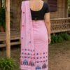 Padmini by Padmini Single Long Mekhela with Blouse.