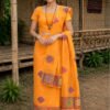 Padmini by Padmini Single Long Mekhela with Blouse.