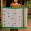 Nooni Jokachiba Nooni Silk Single Centre Border Gamusa (Joka Chiba) – Handwoven by Deori Artisans