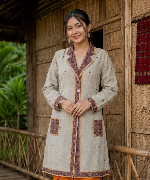 Padmini by Padmini Women's Long Coat